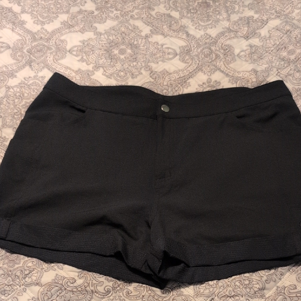 Classic Black Women's Shorts By Zyia Active